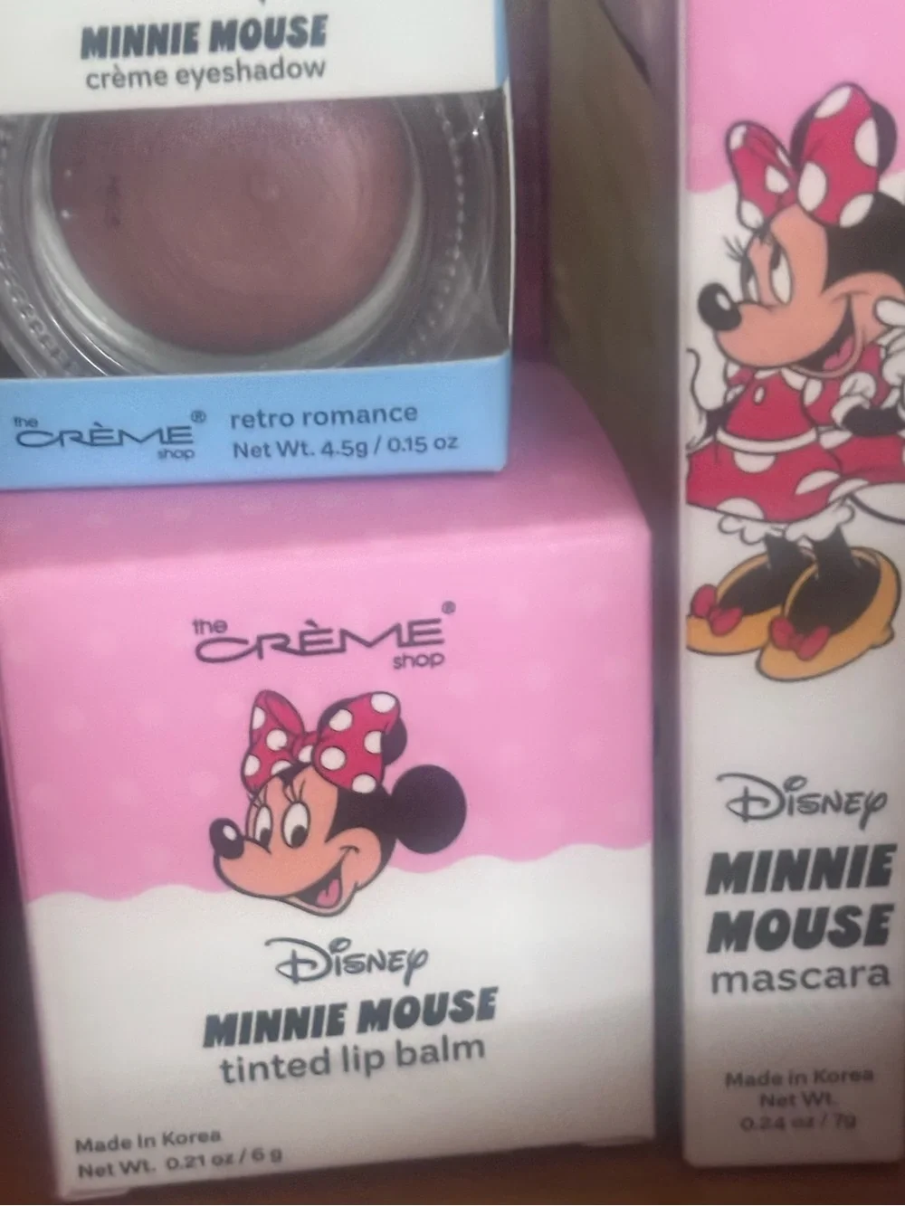 The Crème Shop Minnie Mouse Makeup bundle